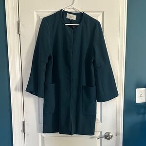 Bagatelle Heritage Deep Teal Cape Jacket